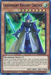 Legendary Knight Critias (Purple) [DLCS-EN002] Ultra Rare