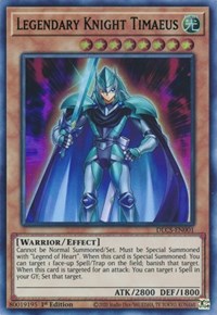 Legendary Knight Timaeus (Green) [DLCS-EN001] Ultra Rare