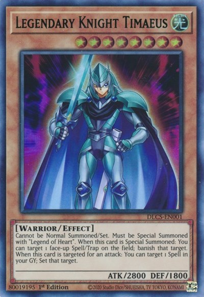 Legendary Knight Timaeus (Green) [DLCS-EN001] Ultra Rare