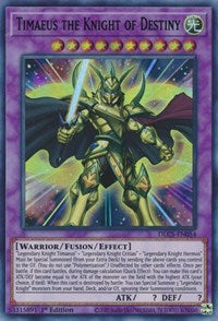 Timaeus the Knight of Destiny (Purple) [DLCS-EN054] Ultra Rare