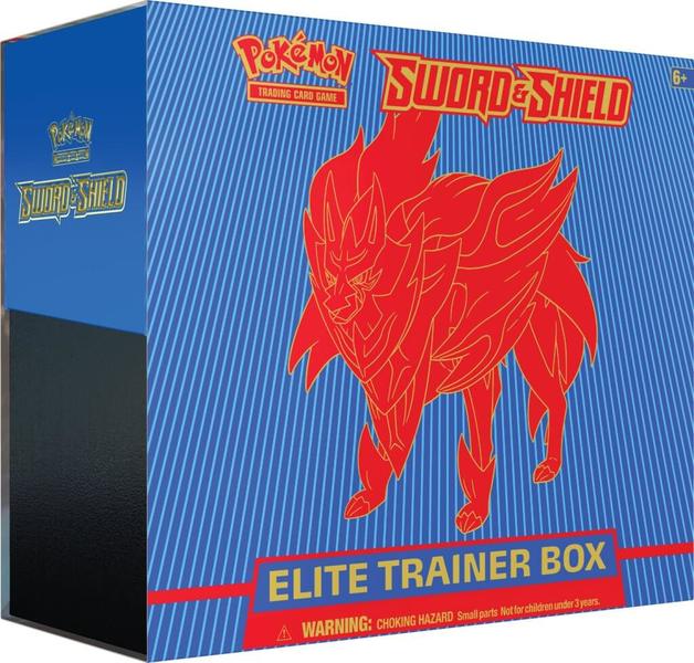 Sword and Shield Zamazenta Elite Trainer Box