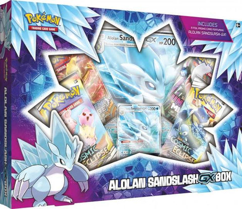 Pokemon TCG: Alolan Sandslash GX Box