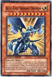 Blue-Eyes Shining Dragon [MOV-EN001] Super Rare