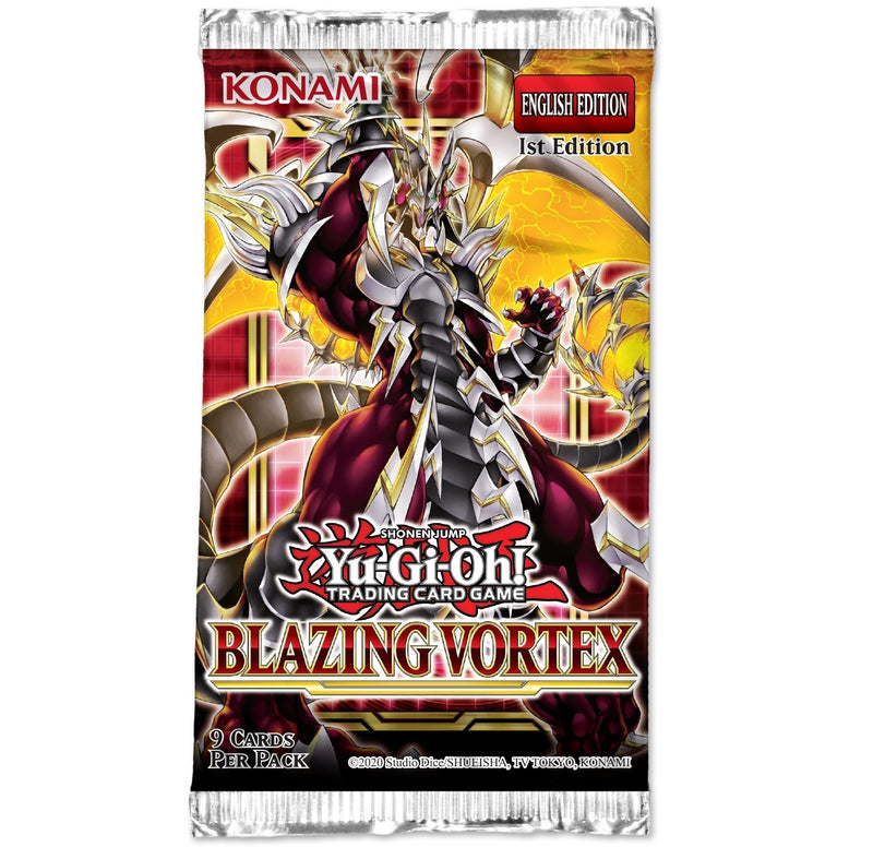 Yu-Gi-Oh! Blazing Vortex Booster Pack (1st Edition)