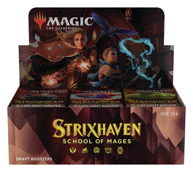 Strixhaven: School of Mages Draft Booster Box + Buy a Box Promo