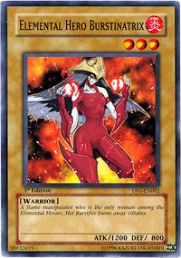 Elemental Hero Burstinatrix [DP1-EN002] Common