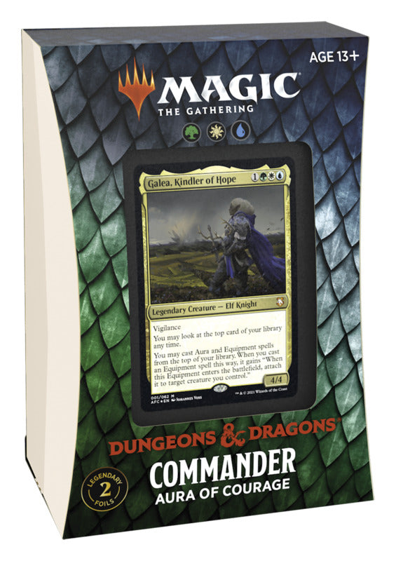 Adventures in the Forgotten Realms Commander Deck - Aura of Courage