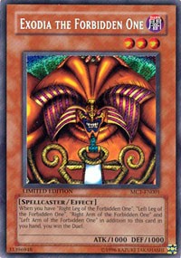 Exodia the Forbidden One [MC1-EN001] Secret Rare