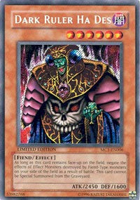 Dark Ruler Ha Des [MC1-EN006] Secret Rare