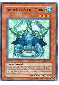 Crystal Beast Emerald Tortoise [FOTB-EN003] Common