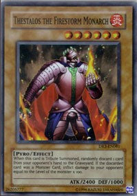 Thestalos the Firestorm Monarch [DR3-EN081] Super Rare