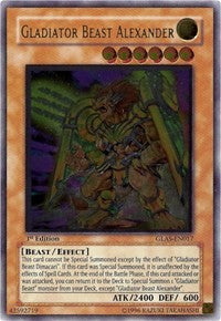 Gladiator Beast Alexander (UTR) [GLAS-EN017] Ultimate Rare