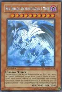 Red Dragon Archfiend/Assault Mode [CRMS-EN004] Ghost Rare