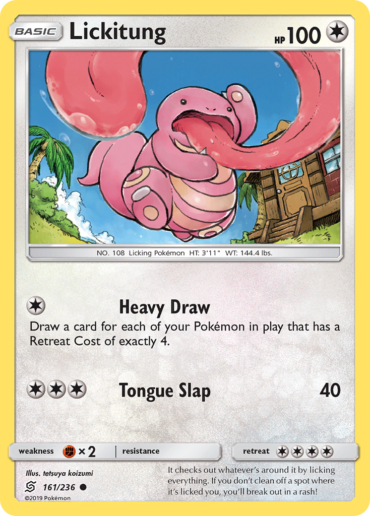 Lickitung (161/236) [Sun & Moon: Unified Minds]