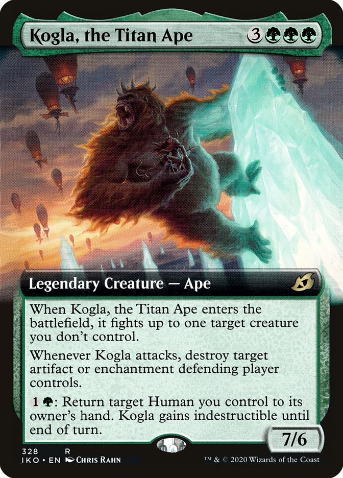 Kogla, the Titan Ape (Extended Art) [Ikoria: Lair of Behemoths]