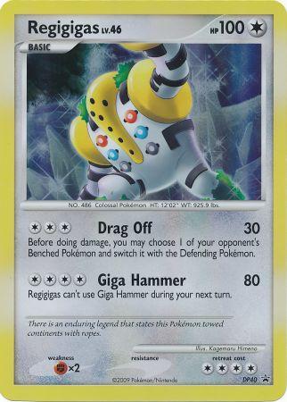 Regigigas (DP40) (Jumbo Card) [Diamond & Pearl: Black Star Promos]