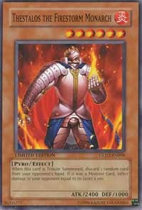 Thestalos the Firestorm Monarch [GLD2-EN008] Common