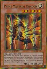 Prime Material Dragon [GLD2-EN032] Ultra Rare