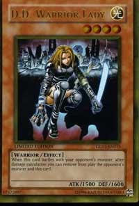 D.D. Warrior Lady [GLD1-EN015] Gold Rare