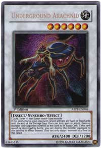 Underground Arachnid [ABPF-EN096] Secret Rare