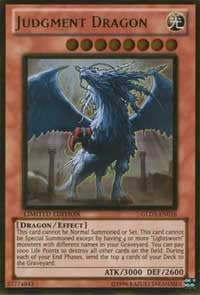 Judgment Dragon [GLD3-EN016] Gold Rare