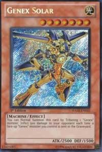 Genex Solar [HA02-EN010] Secret Rare