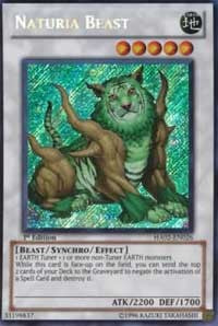 Naturia Beast [HA02-EN026] Secret Rare