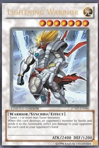 Lightning Warrior [JUMP-EN046] Ultra Rare