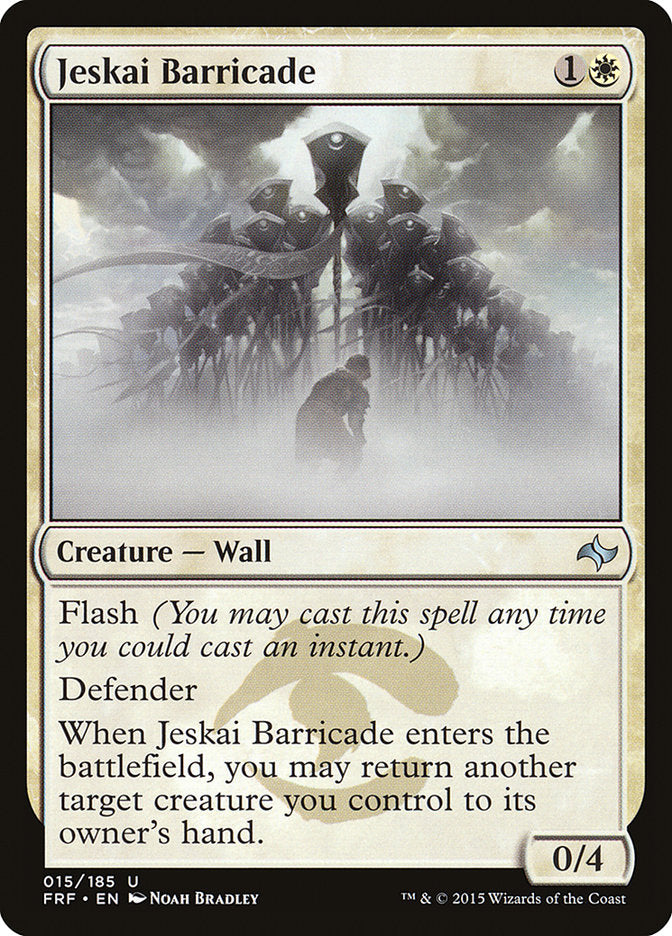 Jeskai Barricade [Fate Reforged]