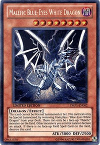 Malefic Blue-Eyes White Dragon [YMP1-EN002] Secret Rare