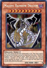 Malefic Rainbow Dragon [YMP1-EN005] Secret Rare