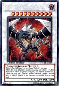 Malefic Paradox Dragon [YMP1-EN007] Secret Rare