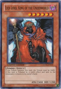 Lich Lord, King of the Underworld [GLD4-EN019] Common