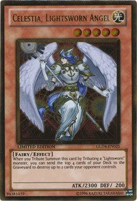 Celestia, Lightsworn Angel [GLD4-EN025] Gold Rare