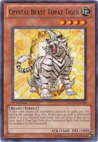 Crystal Beast Topaz Tiger [LCGX-EN158] Common