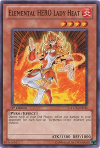 Elemental HERO Lady Heat [LCGX-EN038] Common