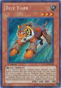 Test Tiger [LCGX-EN242] Secret Rare