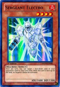 Sergeant Electro [PHSW-EN090] Ultra Rare