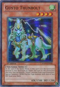 Gusto Thunbolt [HA05-EN039] Super Rare