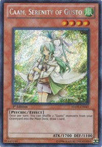 Caam, Serenity of Gusto [HA05-EN041] Secret Rare