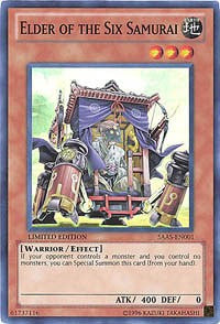 Elder of the Six Samurai [SAAS-EN001] Super Rare