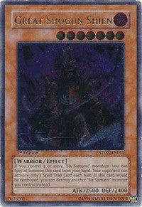 Great Shogun Shien (UTR) [STON-EN013] Ultimate Rare