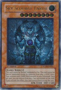 Sky Scourge Enrise (UTR) [FOTB-EN021] Ultimate Rare