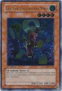 Goe Goe the Gallant Ninja (UTR) [FOTB-EN024] Ultimate Rare