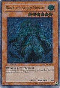 Raiza the Storm Monarch (UTR) [FOTB-EN026] Ultimate Rare