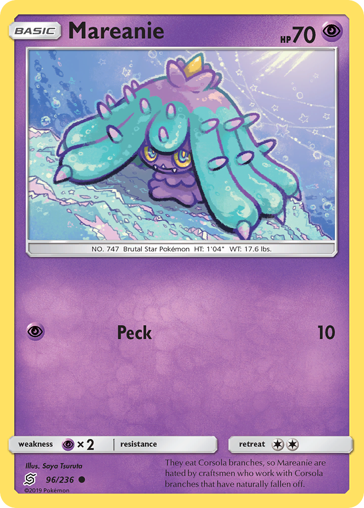 Mareanie (96/236) [Sun & Moon: Unified Minds]