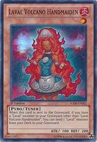 Laval Volcano Handmaiden [HA06-EN002] Super Rare