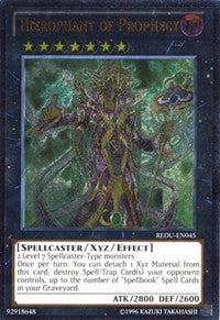 Hierophant of Prophecy (UTR) [REDU-EN045] Ultimate Rare