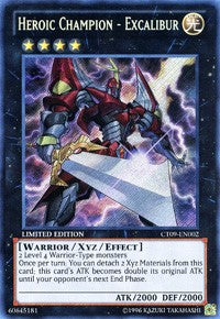 Heroic Champion - Excalibur [CT09-EN002] Secret Rare