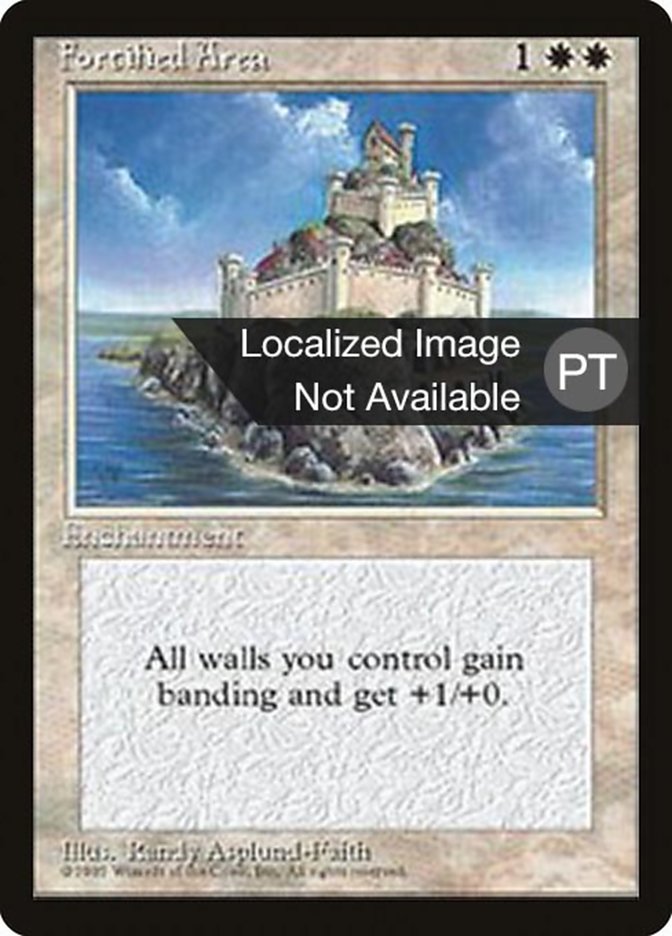 Fortified Area [Fourth Edition (Foreign Black Border)]